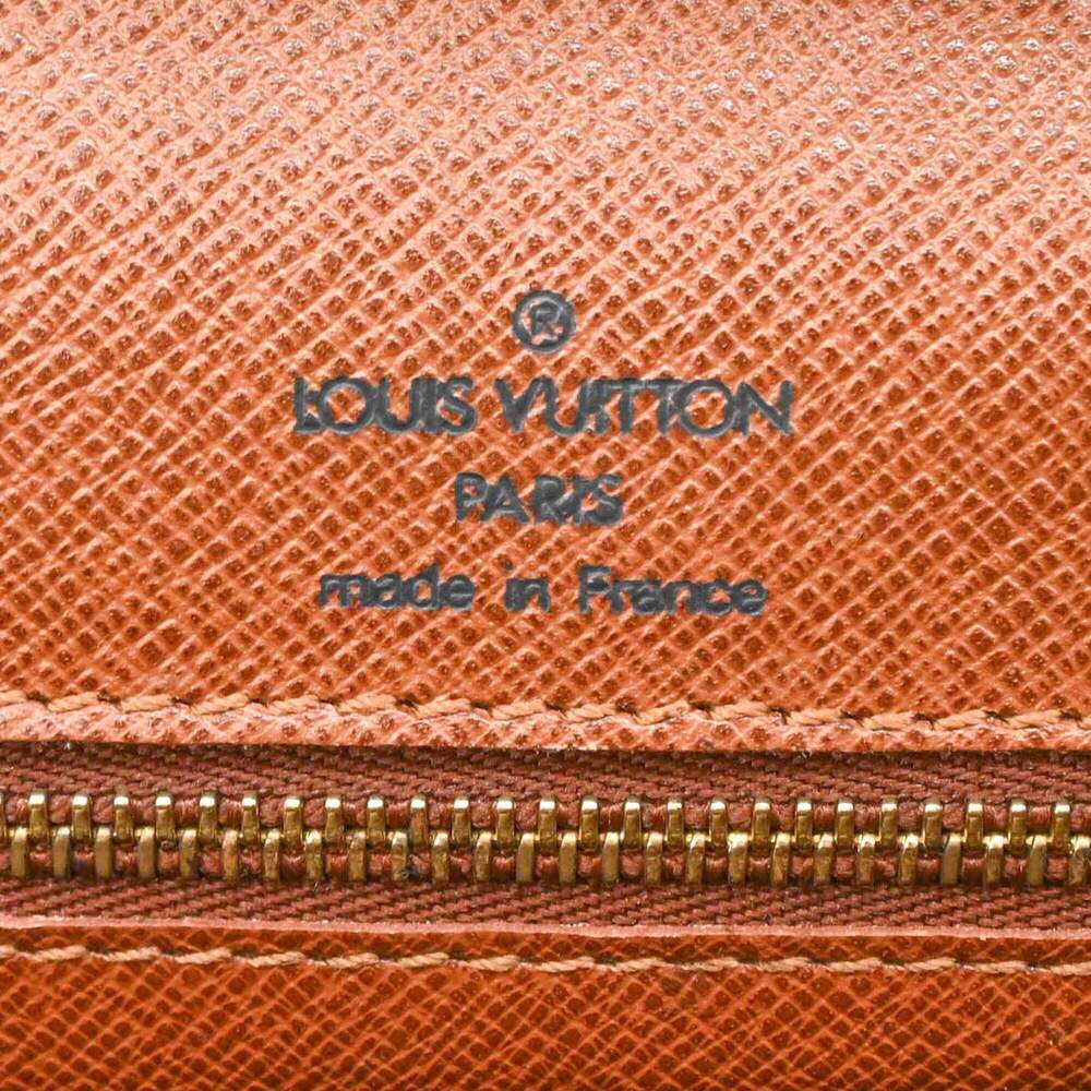 LOUIS VUITTON Brown Monogram Canvas Shoulder Bag - Picture 9 of 16